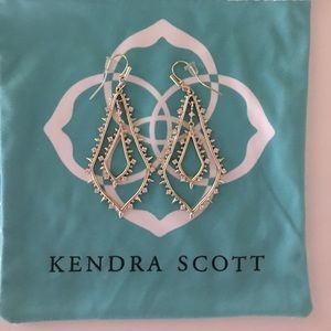 Kendra Scott Pax Earrings-diamond
